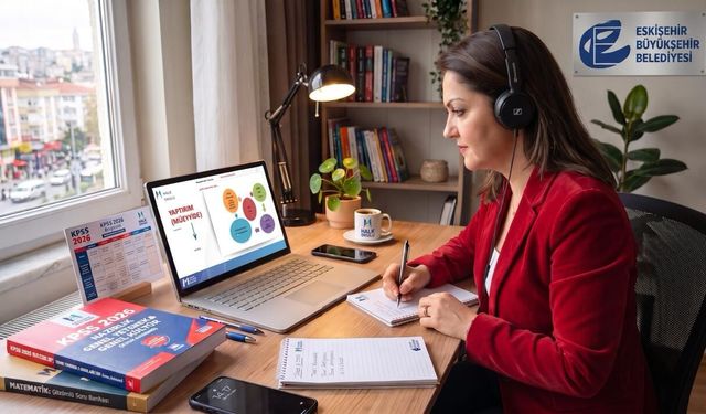Eskişehir Halk Okulu’ndan KPSS Adaylarına Online Hazırlık Desteği