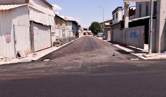 Baksan Sanayi Sitesi modern yollara kavuşuyor