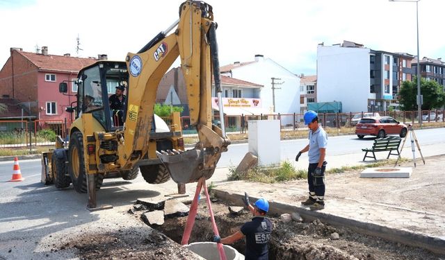 Eskişehir'de iki mahallede altyapı güçlendirildi