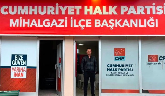 Mihalgazi CHP Gençlik Kolları Başkanı İlkan partisinden istifa etti