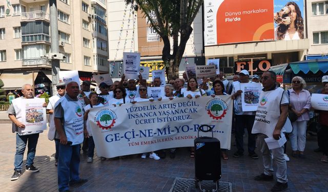 Eskişehir’de emeklilerden direnen maden işçilerine destek eylemi