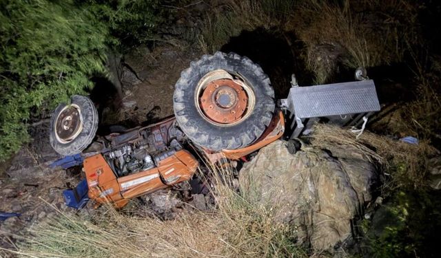 Osmaniye’de traktör dereye yuvarlandı: 2 ölü