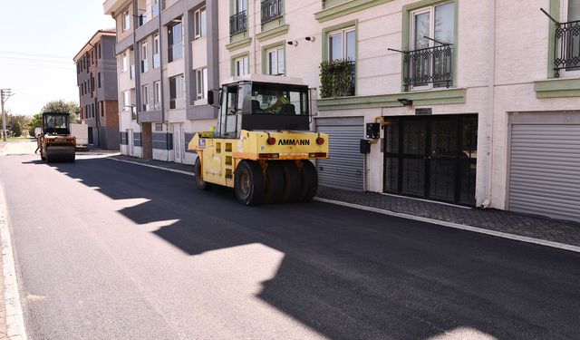Tepebaşı’nda yol ve üstyapı çalışmaları sürüyor
