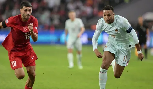 A Milli Takım, Fransa'ya 1-0 mağlup oldu