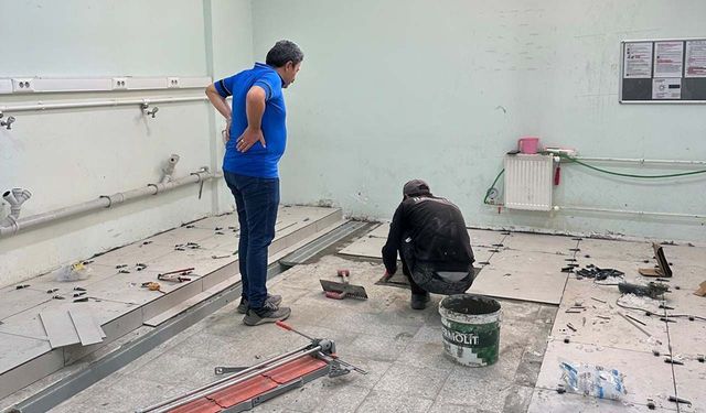 Yeni sezon öncesi yurtlarda çalışmalar sürüyor