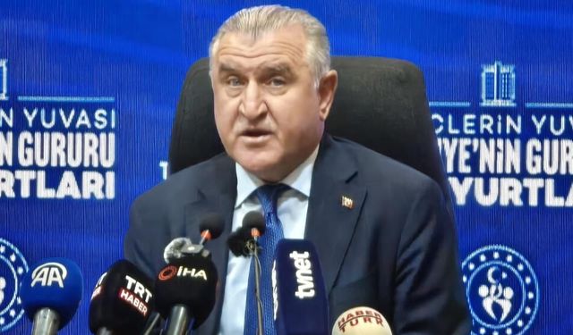 Bakan Bak: "Öğrenci yurtlarına ilk yerleştirmede yüzde 90 ile rekor kırdık"