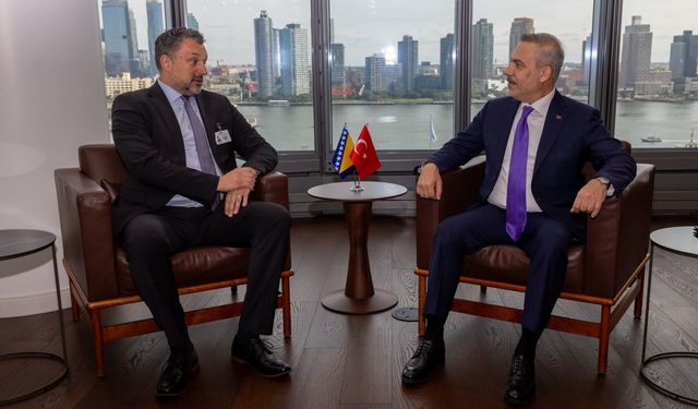 Bakan Fidan, Bosna Hersek Dışişleri Bakanı Konakovic ile bir araya geldi