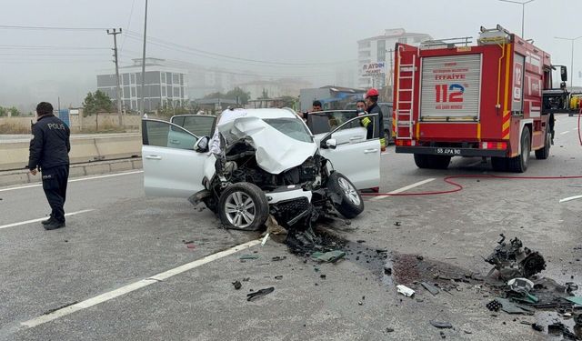 Samsun’da SUV araç direğe çarptı: 1 ölü, 3 yaralı