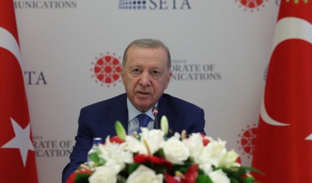 Cumhurbaşkanı Erdoğan, ABD’li düşünce kuruluşu temsilcileriyle buluştu