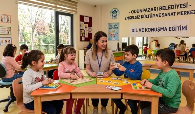 Odunpazarı’nda özel gereksinimli bireylere ücretsiz eğitim ve terapi desteği