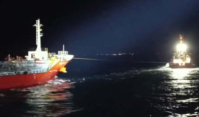 Çanakkale Boğazı’nda kimyasal tanker arızalandı