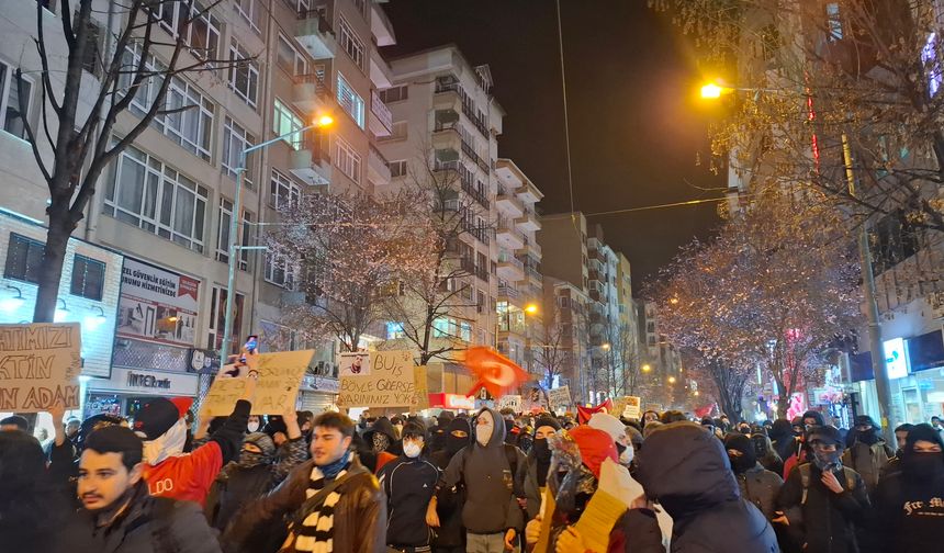 Eskişehir'de protestolar devam ediyor