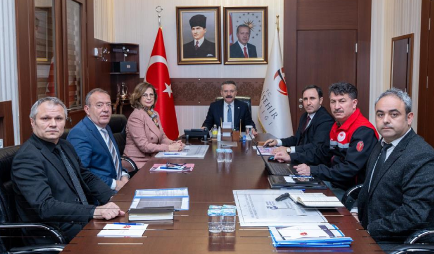 Eskişehir'de 'Kuşak Yollar Projesi' ile ilgili değerlendirme toplantısı düzenlendi