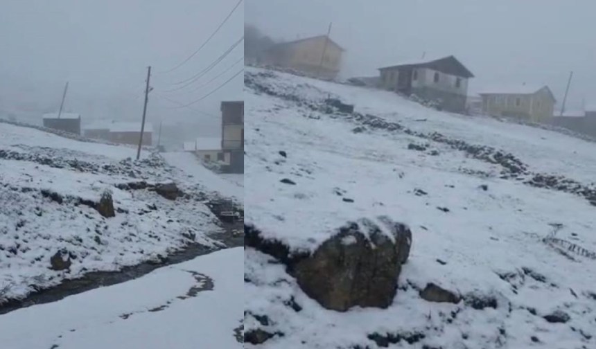 Doğu Karadeniz yaylalarında kış bitmiyor