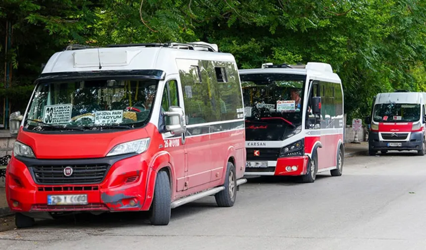 Eskişehir’de minibüs ve dolmuş ücretlerine zam geldi