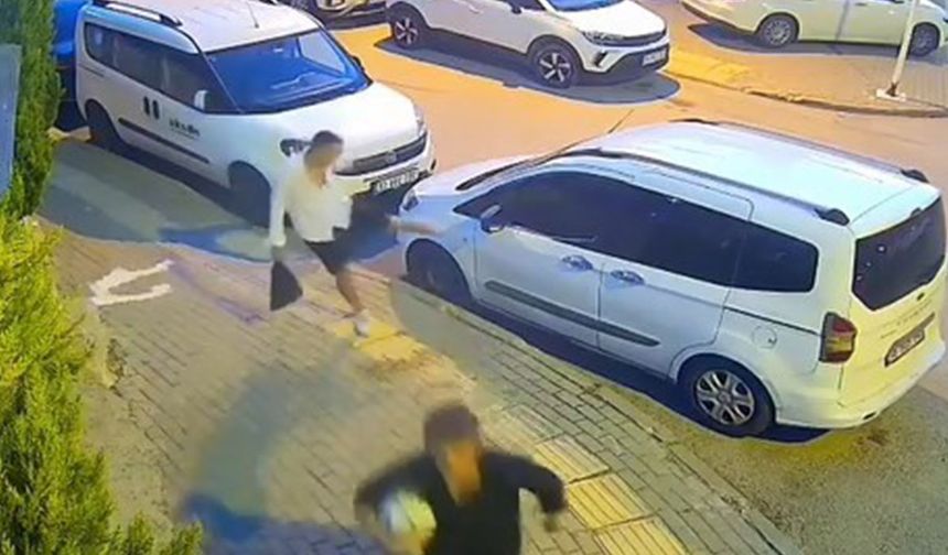 Bursa’da gençler araçların kaportasını çizip aynalarını kırdılar