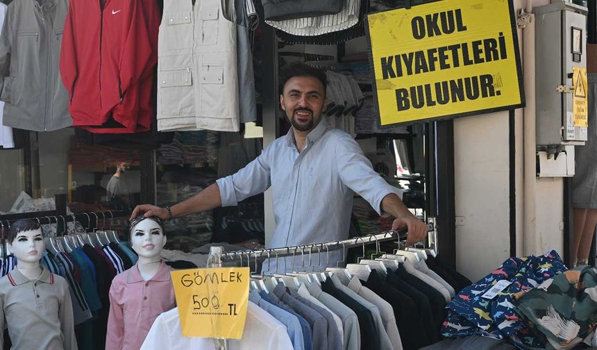 Okullar açılıyor: Eskişehir'de okul alışverişi cep yakacak