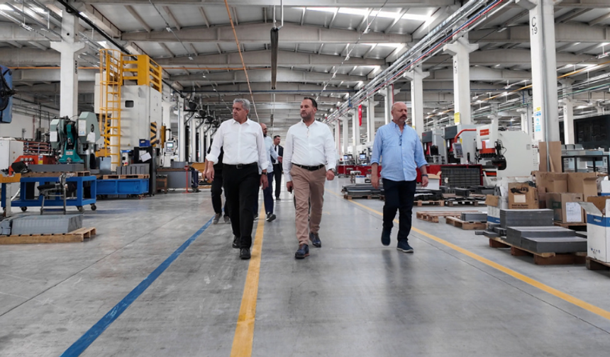 Eskişehir OSB, 1. Gelişme Bölgesi’ndeki Firmaları ziyaret etti