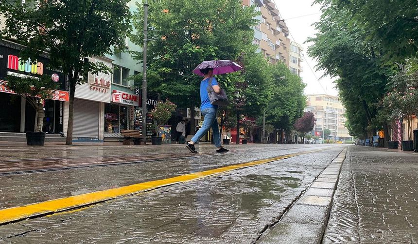Eskişehirliler dikkat: Meteoroloji uyardı!