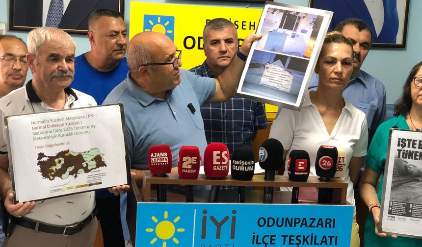 Barajlar alarm veriyor: Türkiye Kuraklık Haritası'nda Eskişehir en üst seviyede