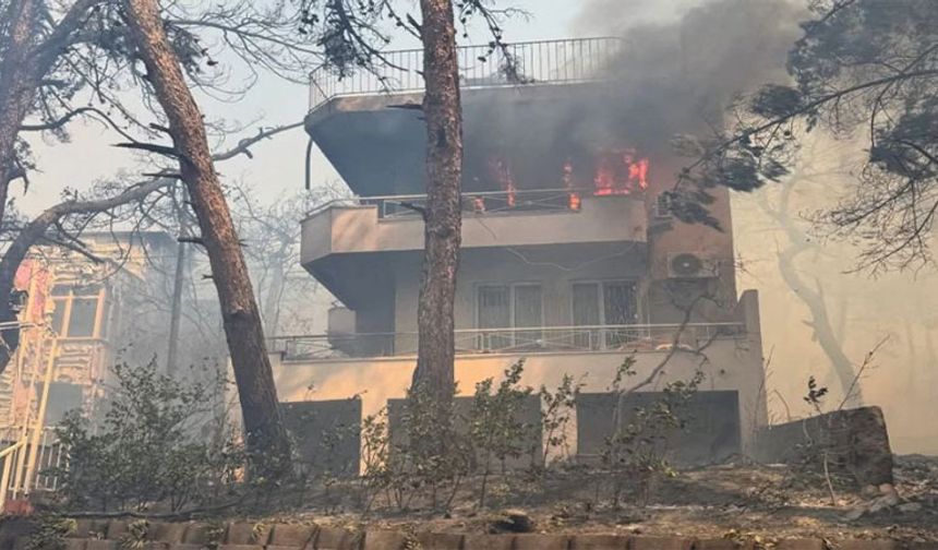 Eskişehir’den yangın bölgesine personel desteği