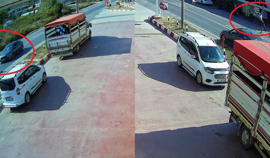 Alkollü sürücünün çarptığı yayayı zıplaması kurtardı