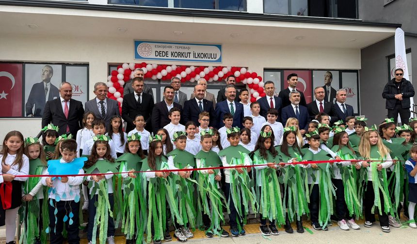 Eskişehir’de iki yeni okul hizmete açıldı!