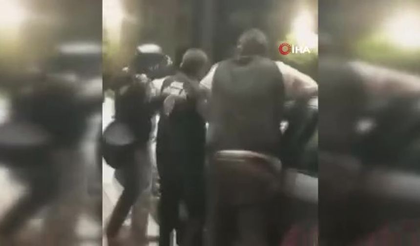Beylikdüzü’nde yol verme kavgası