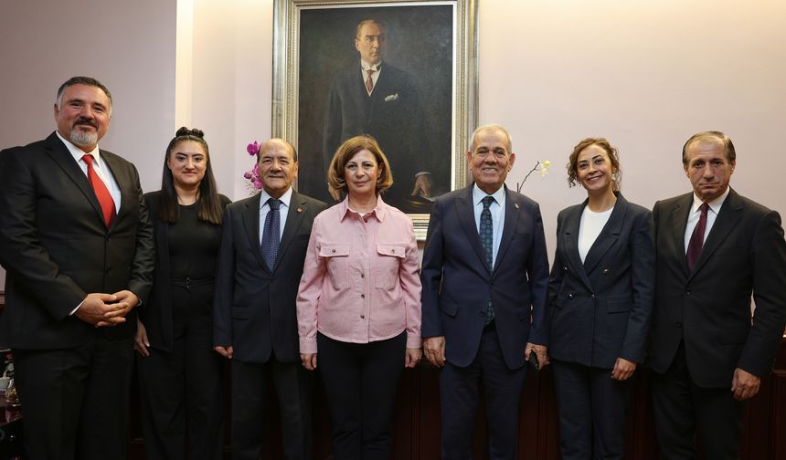 Gazetecilerden Başkan Ünlüce'ye nezaket ziyareti!