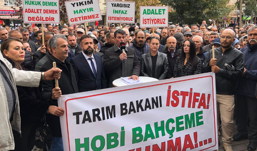 Eskişehir'de binlerce hobi bahçesi mağduru ayaklandı: Bir sonraki toplantımız TBMM önünde olacak