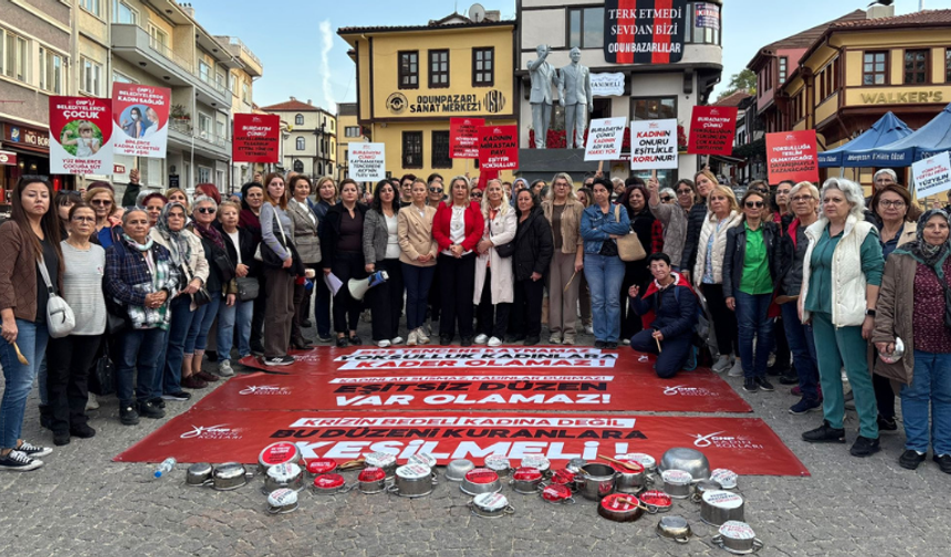 CHP Eskişehir Kadın Kolları: Yoksullukla mücadelede kadınlar ön cephede