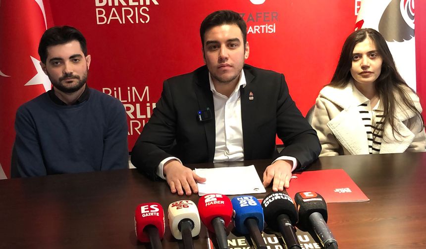 Zafer Partisi Eskişehir Gençlik Kolları: Türk gençliği bu sürece karşı