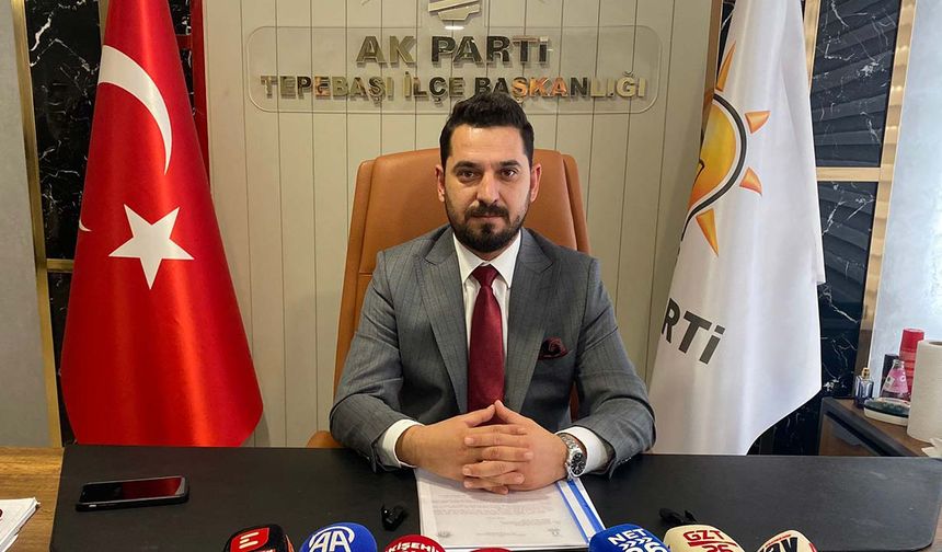AK Partili Kaya: “Tepebaşı Belediyesi’ndeki durum batmadan önceki son çırpınışlar”