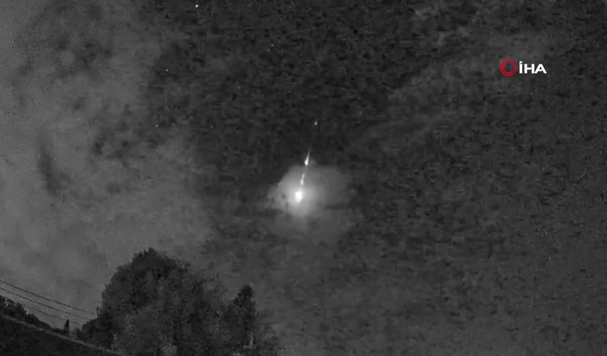 Japonya’da 2 gece üst üste ateş topu şeklinde göktaşları görüldü