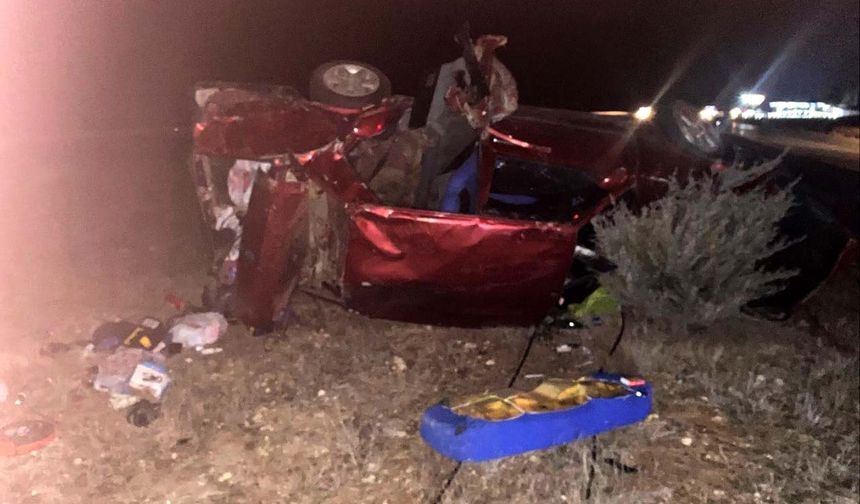 Takla atan Tofaş'ın sürücüsü hayatını kaybetti