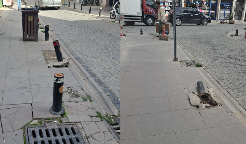 Eskişehir’de dubalar sık sık kırılıyor