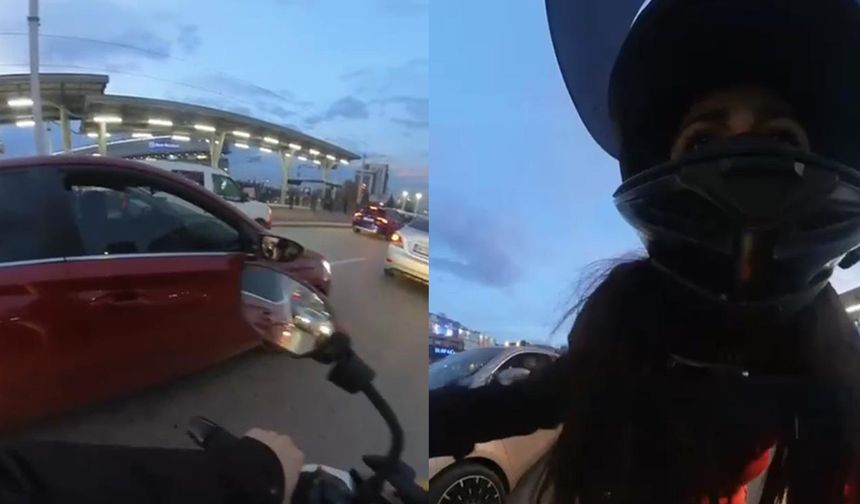 Bursa’da kadın sürücüler arasında yol verme kavgası