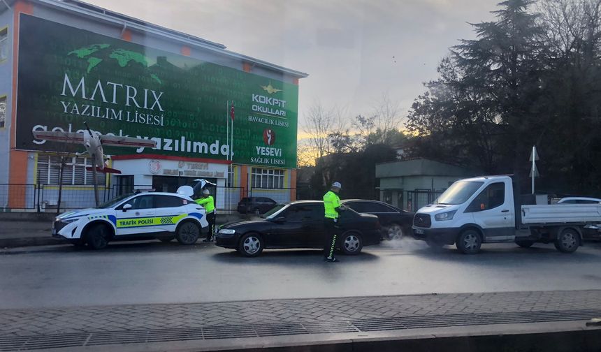 Eskişehir’de trafik denetimleri sürüyor