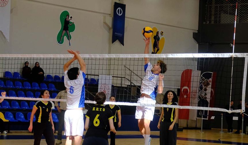 Anadolu Üniversitesi'nde 'engelsiz' voleybol maçı yapıldı
