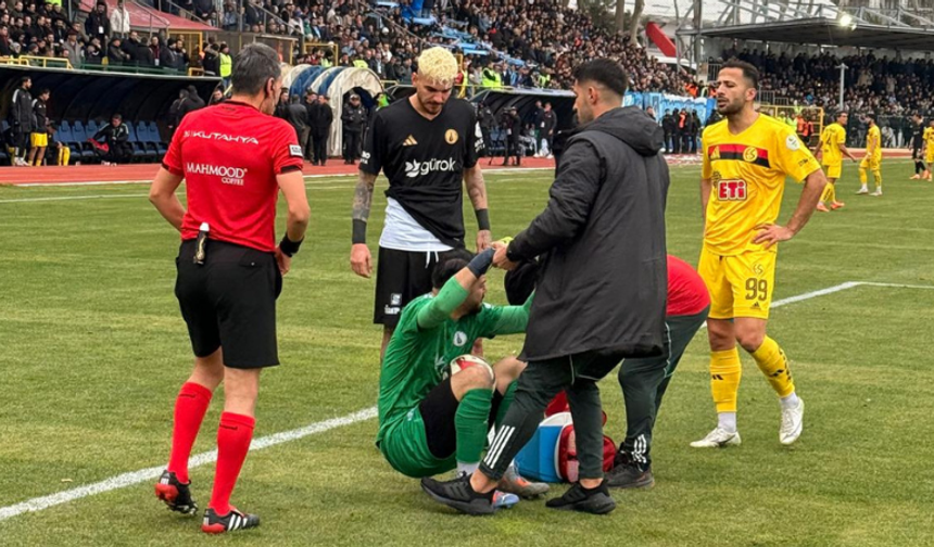 Kütahyaspor'un kalecisi yerden kalkmadı ama gole de engel olamadı