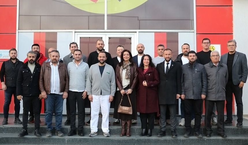 Eskişehirspor'a başarı dilediler!