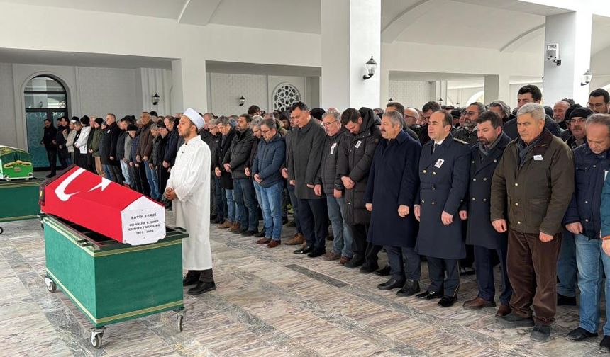 Eskişehirspor sevdalısı Birinci Sınıf Emniyet Müdürü Fatih Terzi son yolculuğuna uğurlandı