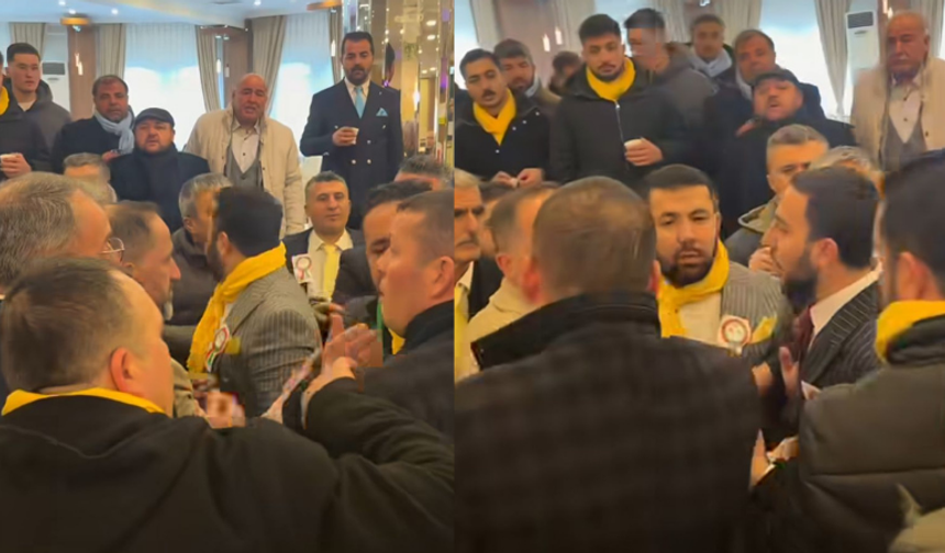 Eskişehir Pazarcılar Odası kongresinde gerginlik