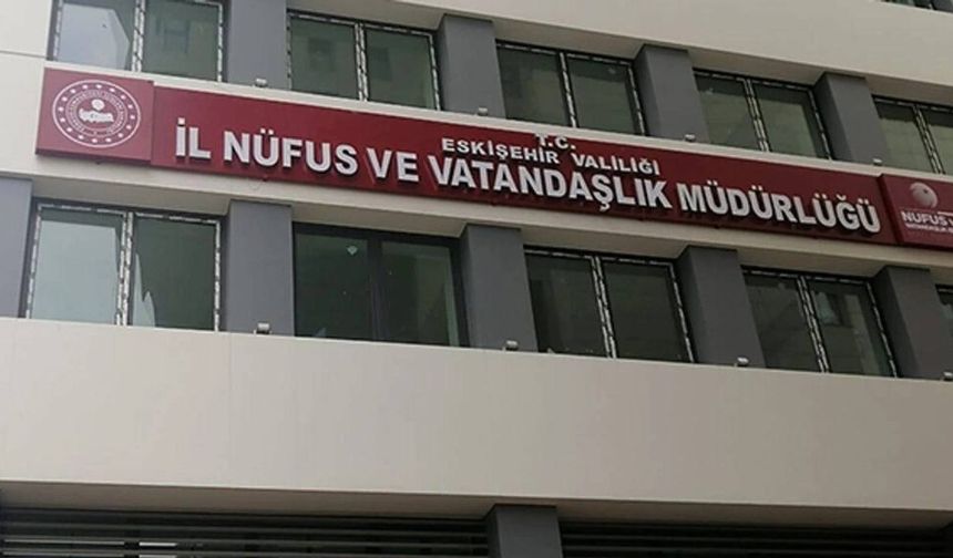 Eskişehir’de nüfus müdürlüklerinde rekor yoğunluk: 2025’te 460 bini aşkın işlem yapıldı