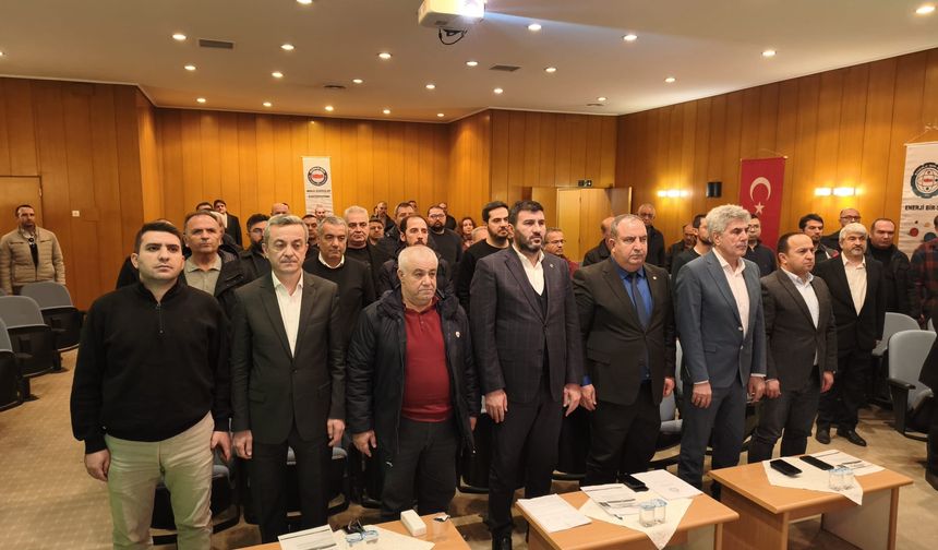 Enerji Bir-Sen Eskişehir Şubesi’nde başkan belli oldu