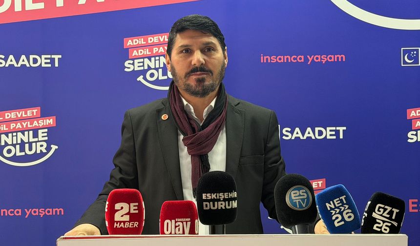 Saadet Partisi’nden Eskişehir trafiğine eleştiri!