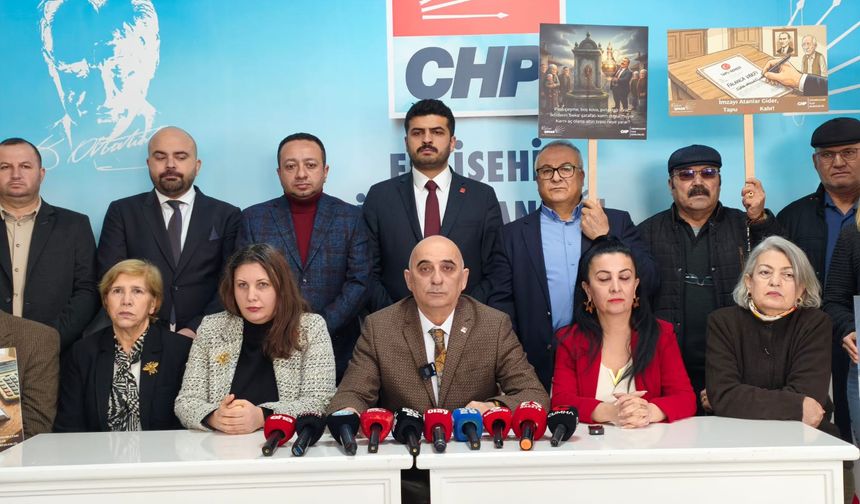 CHP Odunpazarı İlçe Başkanı Çınar: “Saray bu ülkeyi yönetemiyor, erken seçim toplumsal bir zorunluluktur”