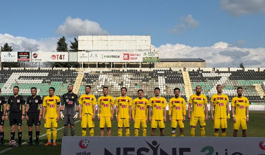 Es-Es golcüsüyle ilk yarıyı önde tamamladı