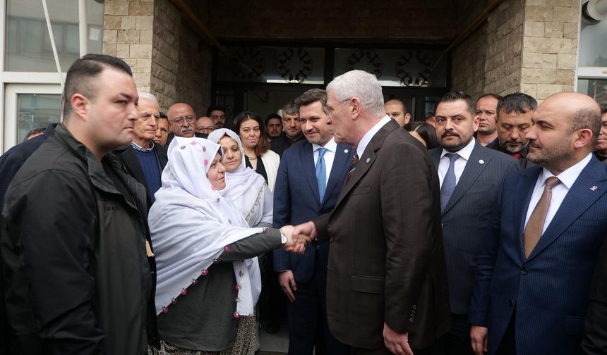 İYİ Parti Genel Başkanı Dervişoğlu Mihalgazi'de: Başkan Güneş'e destek ziyareti