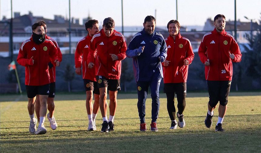 Eskişehirspor, Afyonspor maçı için hazırlanıyor
